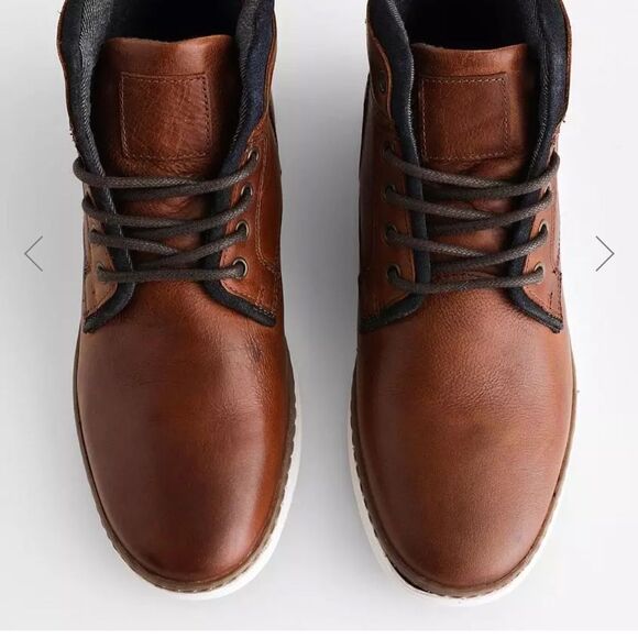 Crevo Finnegan Leather Boot BLACK 10.5 STITCH FIX NWT IN‎ PACKAGE - Picture 4 of 11